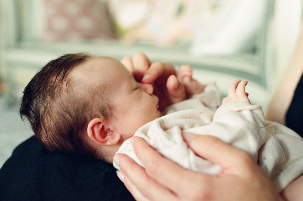 Authentic San Francisco Lifestyle Newborn Session