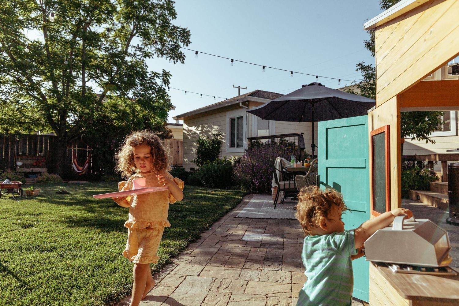 Photo from A summer Friday evening with Adrian, Ryan and their little ones.