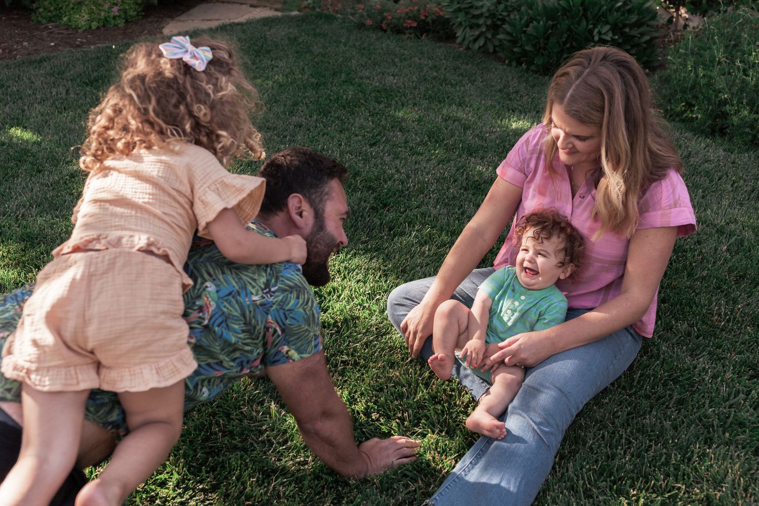 Photo from A summer Friday evening with Adrian, Ryan and their little ones.