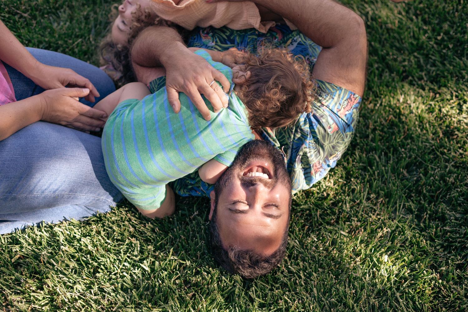 Photo from A summer Friday evening with Adrian, Ryan and their little ones.