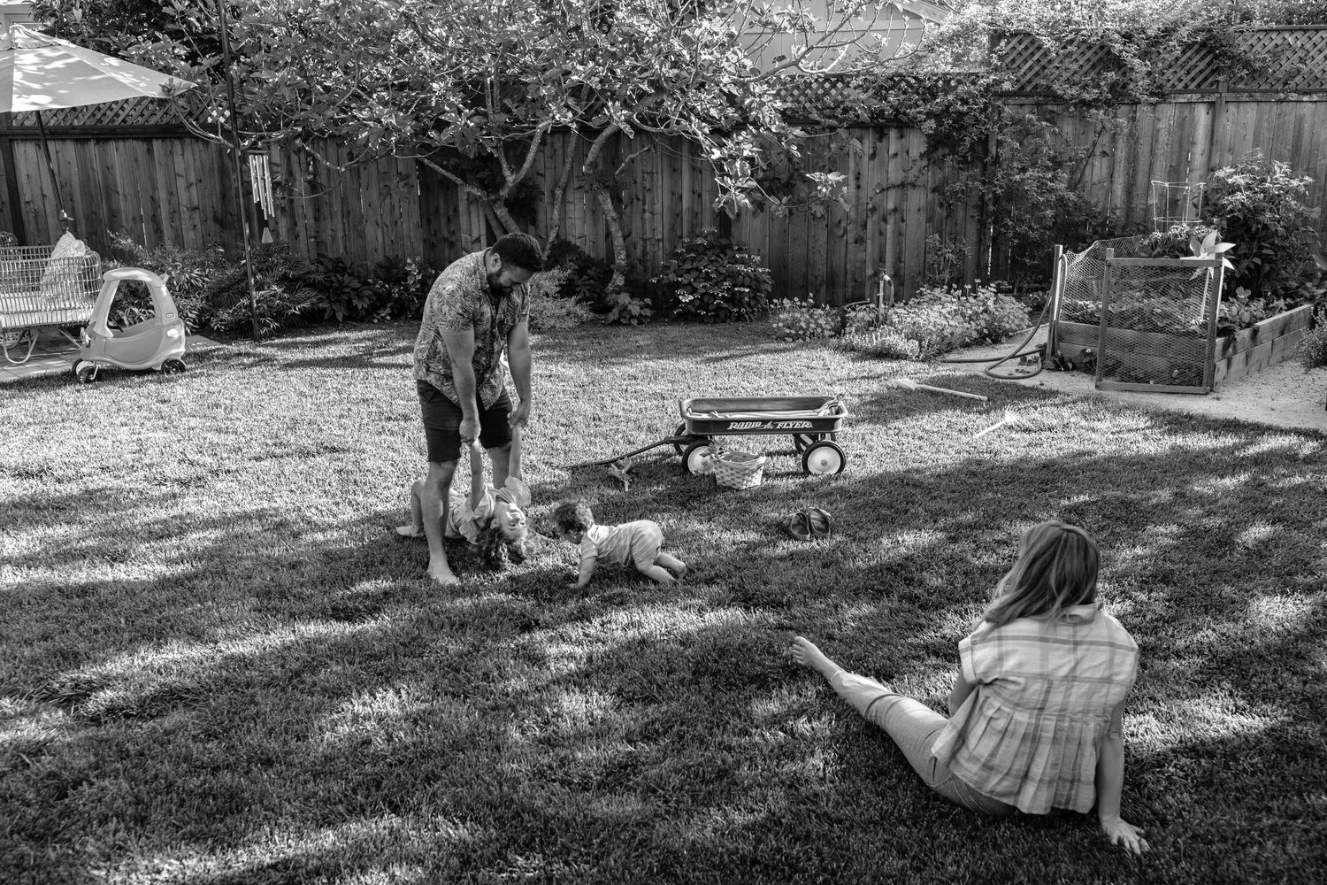 Photo from A summer Friday evening with Adrian, Ryan and their little ones.