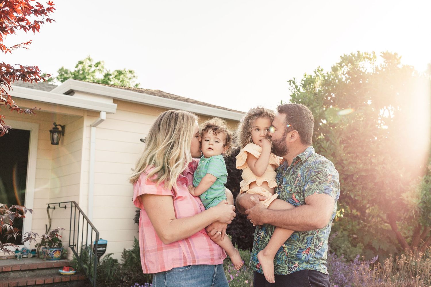 Photo from A summer Friday evening with Adrian, Ryan and their little ones.