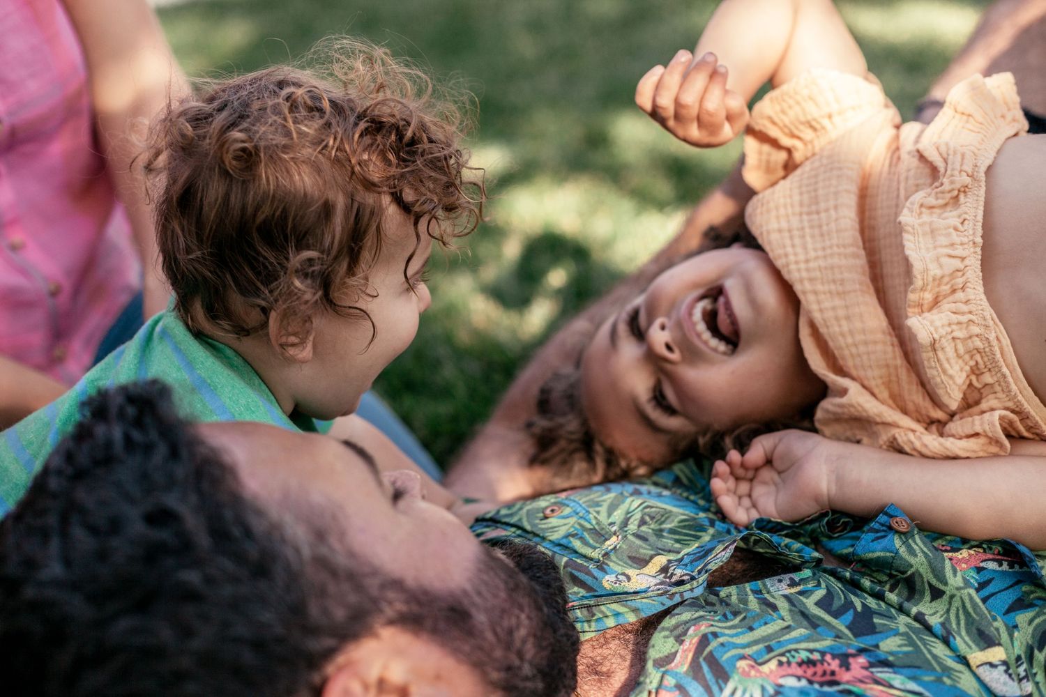 Photo from A summer Friday evening with Adrian, Ryan and their little ones.