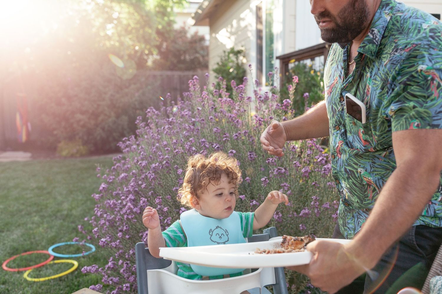 Photo from A summer Friday evening with Adrian, Ryan and their little ones.