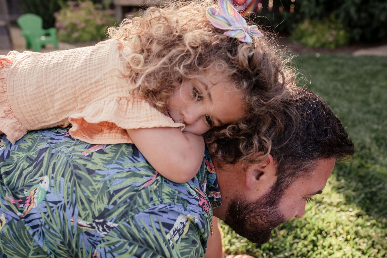 Photo from A summer Friday evening with Adrian, Ryan and their little ones.