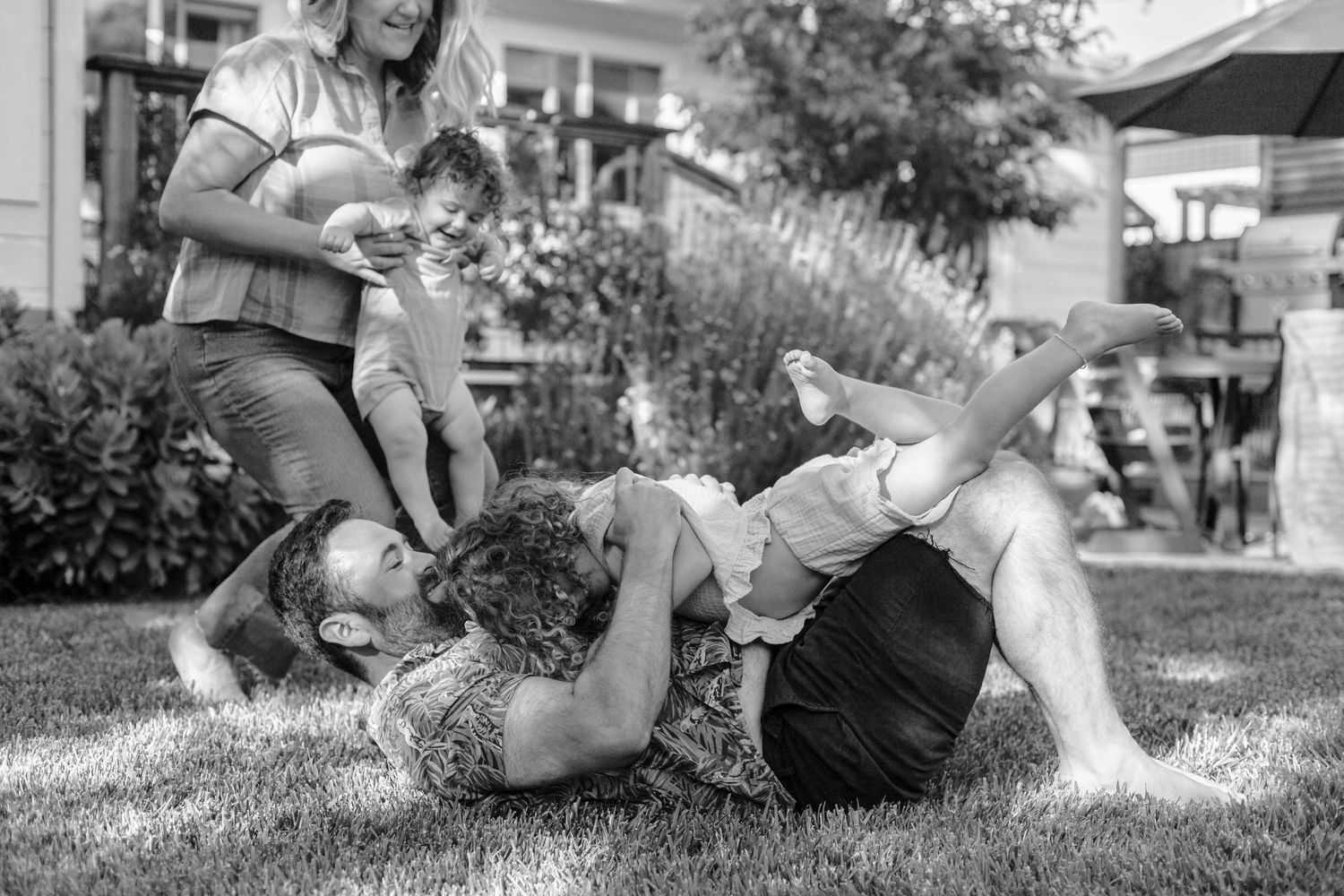 Photo from A summer Friday evening with Adrian, Ryan and their little ones.