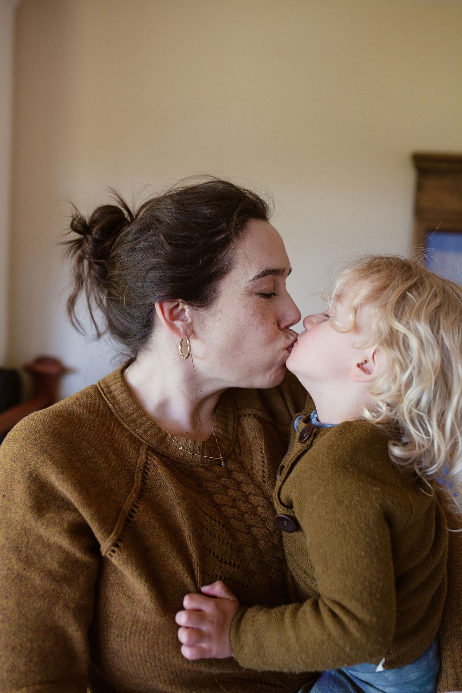 In-home newborn session, Corte Madera