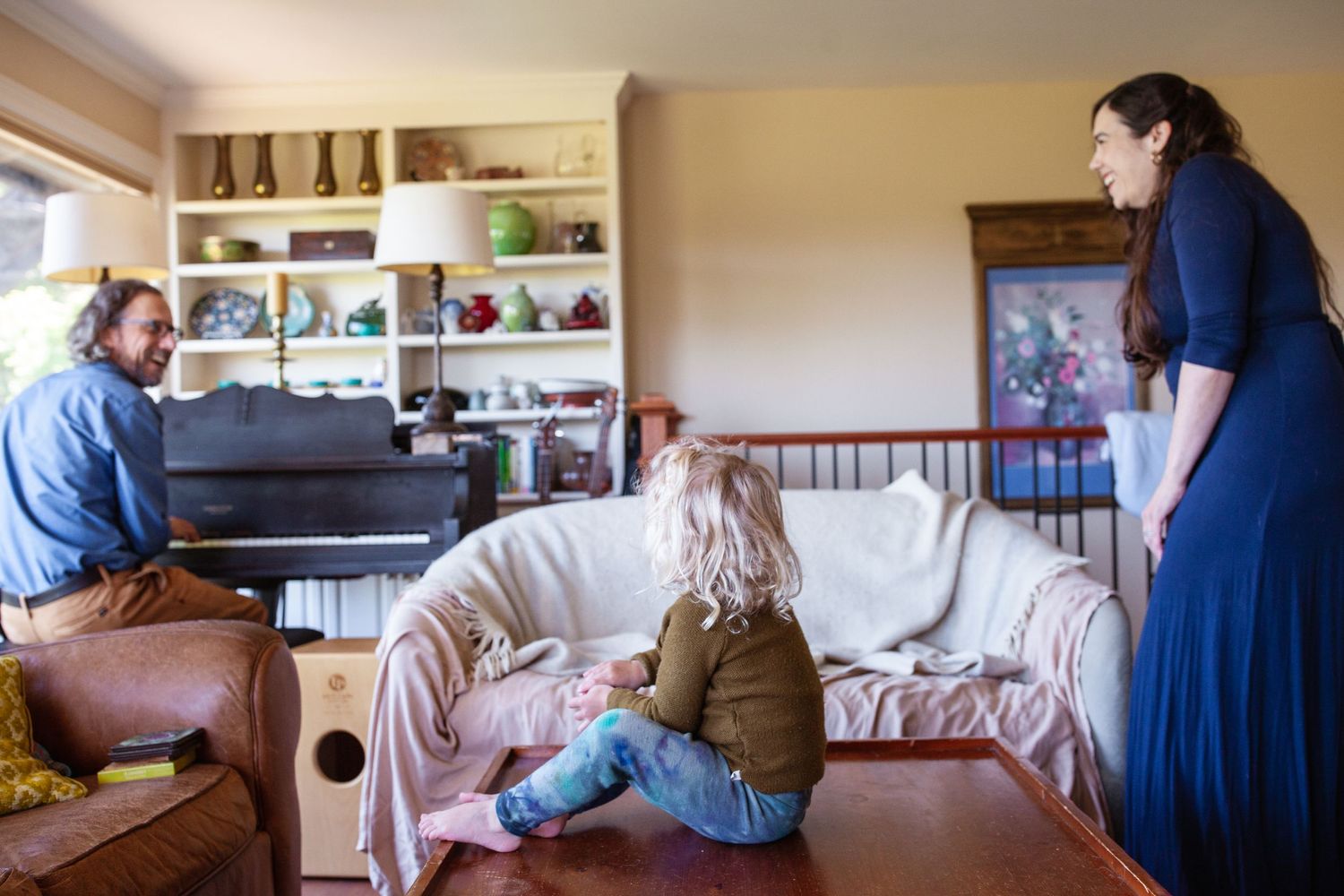 In-home newborn session, Corte Madera