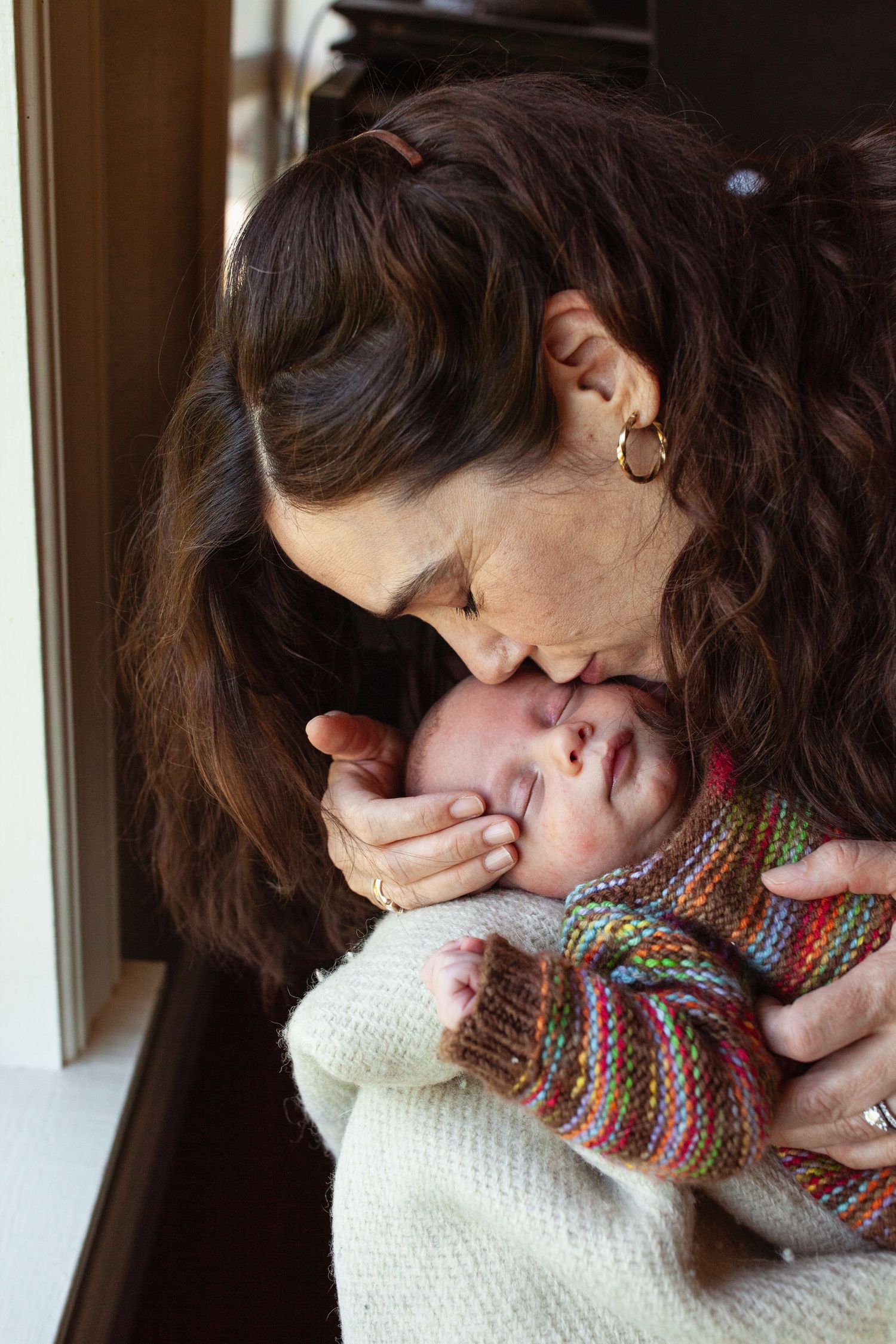 In-home newborn session, Corte Madera