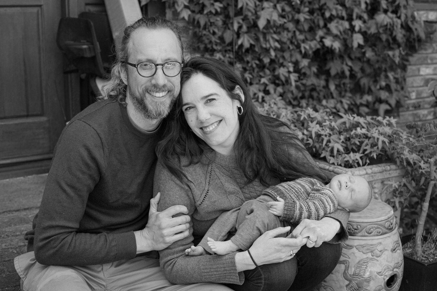 In-home newborn session, Corte Madera