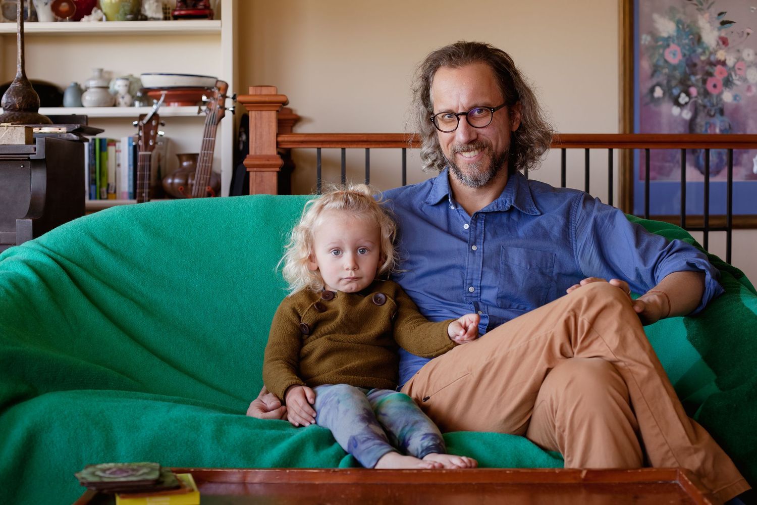 In-home newborn session, Corte Madera