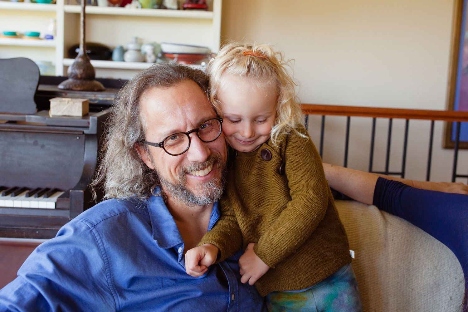 In-home newborn session, Corte Madera
