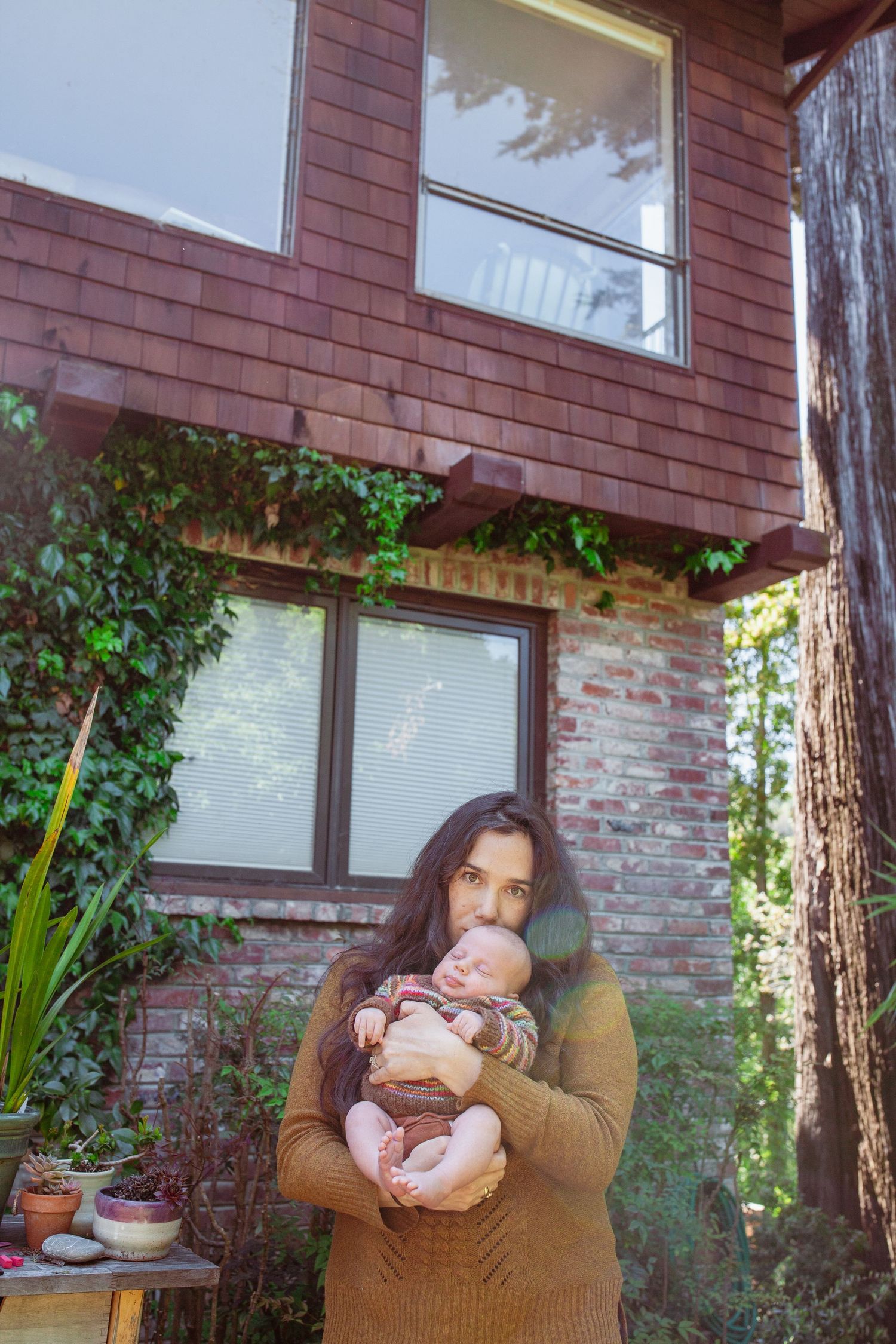 In-home newborn session, Corte Madera