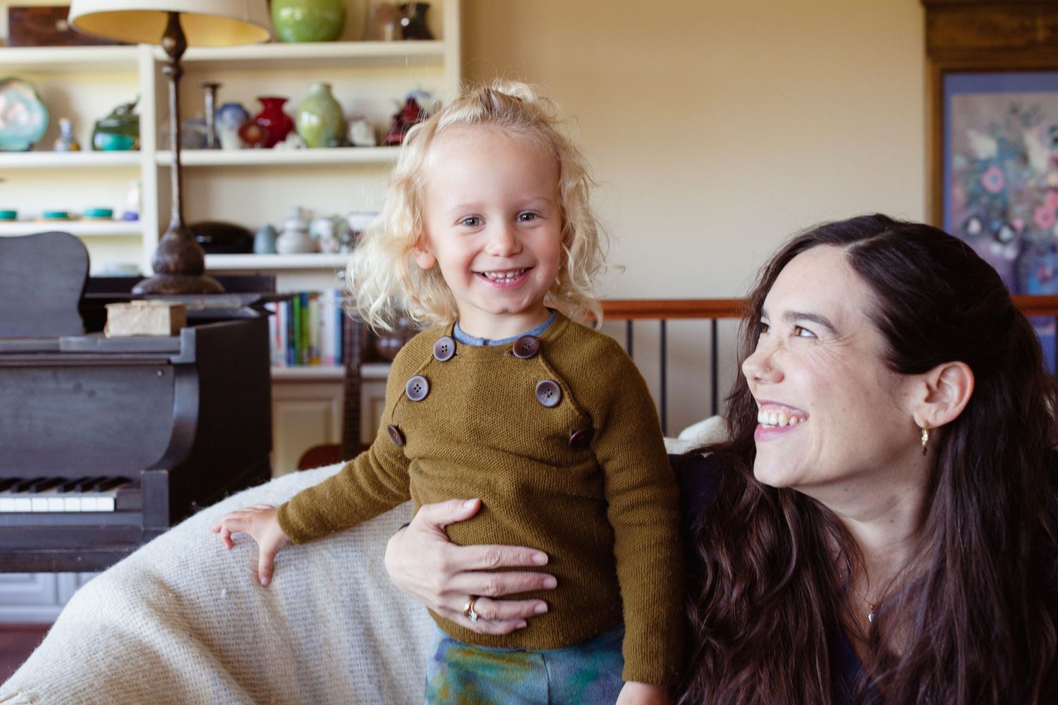 In-home newborn session, Corte Madera