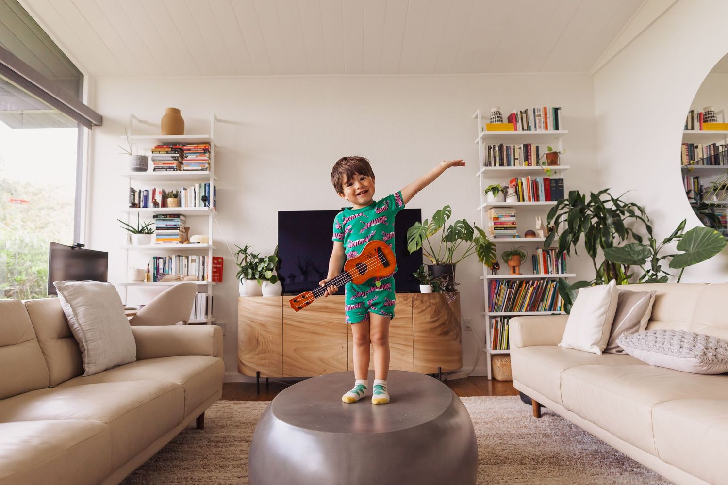 A playful, theatrical, flower-filled morning at the enchanted-garden home in Oakland, CA